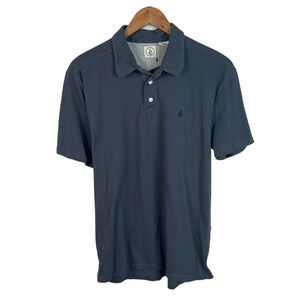 PO670 Mens VOLCOM Stone Skater Brand Short Sleeve Polo Shirt L